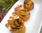 A picture of step 5 of Plantain rolls.