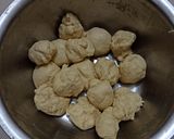 Foto langkah ke 5 dari resep Japanese Milky soft bread (roti sobek ala Jepang) tanpa mixer.