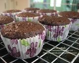 รูปขั้นตอนการทำที่ 1 ของ Chocolate Banana Cupcake