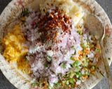 A picture of step 2 of SweetCorn veggies cutlets.