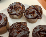 Foto del paso 5 de la receta: Rollitos saludables de chocolate al microondas