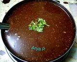 A picture of step 1 of Dahi Ragda Puri Chaat.