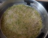A picture of step 1 of Methi vadi.