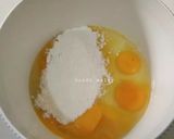 Foto langkah ke 1 dari resep Bolu Gulung Jelita (pakai oven tangkring, 4 telur metode all in one).