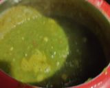 A picture of step 11 of Hariyali Pav bhaji.