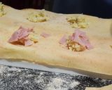 Foto del paso 4 de la receta: Sorrentinos tricolor - Muzzarela y jamón crudo