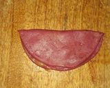 A picture of step 5 of Beetroot nimki.