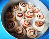Foto langkah ke 4 dari resep Chocolate Rolls Bread (Roti Coklat Gulung).