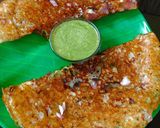 A picture of step 4 of Rava/sooji Dosa.