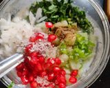 A picture of step 2 of Chia seeds Raita.