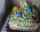 Foto langkah ke 14 dari resep Kue tart coklat kukus.