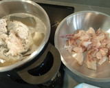 Foto del paso 1 de la receta: Ceviche de corvina de ir por casa