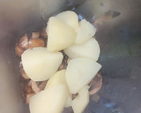 Foto del paso 5 de la receta: Crema de champiñones y portobellos con pollo