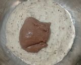 Foto langkah ke 2 dari resep Flaxseeds Double Chocolate Sourdough Bread.