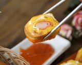 Foto langkah ke 3 dari resep Resep Bekal Anak Sekolah Bahan Dasar Telur Enak dan Mudah/ Tamago/ Telur gulung crabstick.