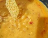 A picture of step 8 of Dal Dhokli.