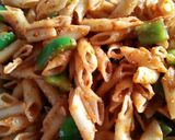 A picture of step 4 of Penne pasta.
