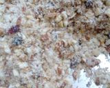 A picture of step 3 of Coconut dryfruites burfi.