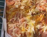 Foto langkah ke 5 dari resep Roti Pizza gulung.