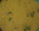 A picture of step 1 of Red split lentils.