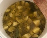 Krumplifőzelék recept fázis 2 fotója