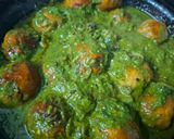 A picture of step 6 of Palak Chicken Malai Kofta.