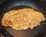 Foto del paso 5 de la receta Tortilla de verduras y jamón cocido
