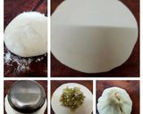 A picture of step 3 of Paneer momos.
