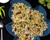 A picture of step 5 of Sabudana Khichdi.
