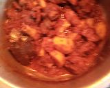 A picture of step 2 of Mutton gravy.