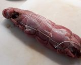 Foto del paso 2 de la receta Solomillo de cerdo relleno -en olla rápida-