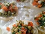 Anghinare umplute cu garnitura de legume