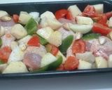 Foto del paso 1 de la receta Pollo con verduras mediterráneas al horno
