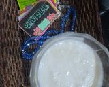 A picture of step 3 of Lassi with nabeez.