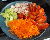 Foto del paso 2 de la receta: Ensalada de patatas con pollo a la cúrcuma
