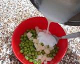 Aloo matar cream chaat