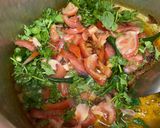 A picture of step 6 of Mutton leg shanks biriyani.