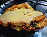 Foto del paso 4 de la receta: Milanesas de pechuga de pollo rellenas de acelga y jamón