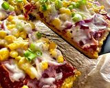 Protein pizza🍕 recept fázis 6 fotója