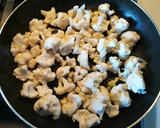 Foto del paso 1 de la receta: Coliflor frita y jamón