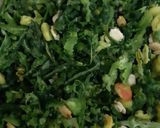A picture of step 1 of Keema karely.