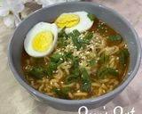 A picture of step 4 of Ramen Kimchi Noodles Soup.