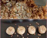 A picture of step 2 of Leftover Chapati and oats Healthy Ladoo.