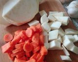 Foto del paso 1 de la receta: Caldo de invierno vegano