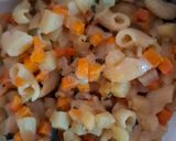 Foto langkah ke 1 dari resep Kulit Pastel Tanpa Telur Isi Makaroni Kentang Wortel Telur.