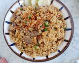 Foto langkah ke 4 dari resep Nasi Goreng Cabe Ijo.