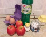 Joghurtos-almás tócsni 🍎 recept fázis 1 fotója