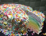 Foto langkah ke 14 dari resep Rainbow Millecrepes.