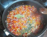 A picture of step 2 of Grandma's Ropa Vieja.