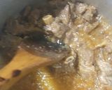 A picture of step 2 of Palak gosht.